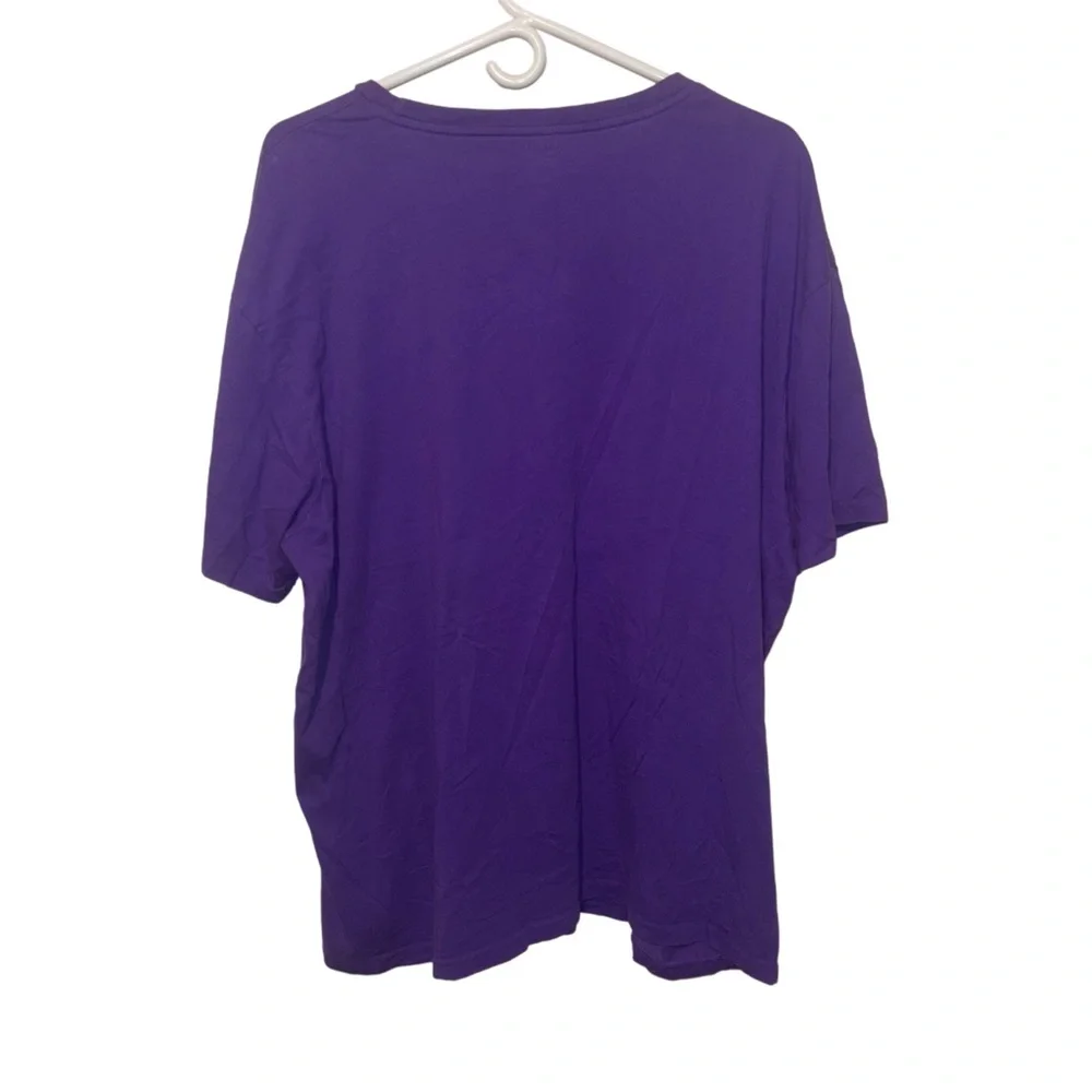 Polo by Ralph Lauren Purple Men's Shirt With Yellow Logo - Picture 2 of 4